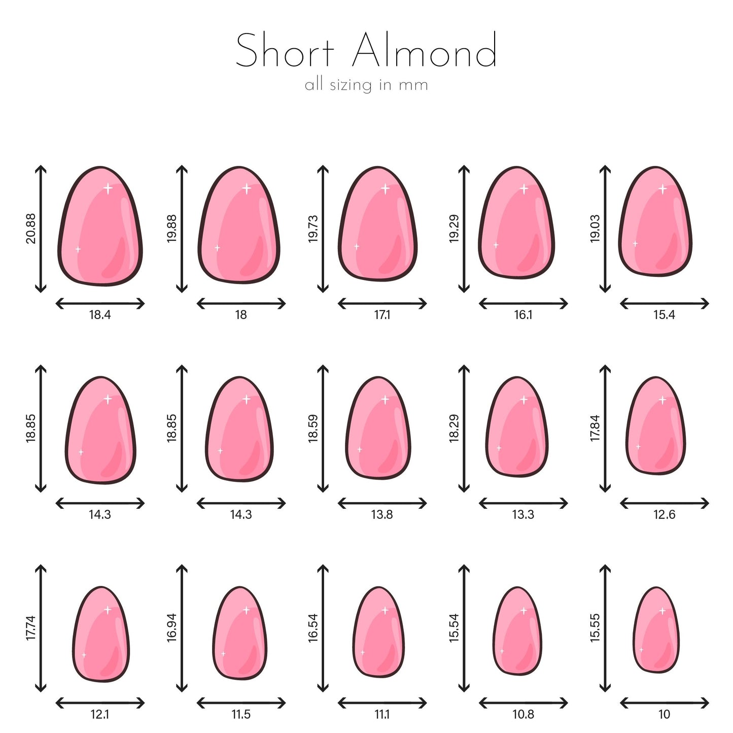 grace (short almond)
