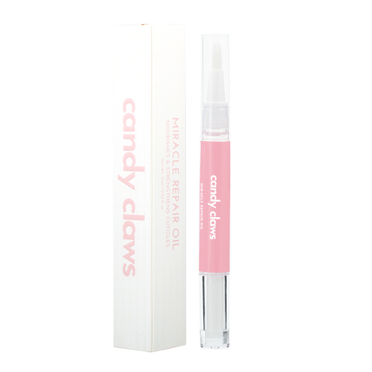 Candy Claws Miracle Repair Oil. A nail treatment delivered in a sleek pen form for easy, on-the-go application
